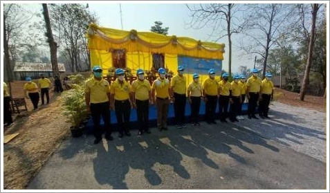 ﻿สำนักงานบังคับคดีจังหวัดแพร่ เข้าร่วมกิจกรรมจิตอาสาพัฒนา เนื่องในวันคล้ายวันพระราชสมภพพระบาทสมเด็จพระพุทธเลิศหล้านภาลัย